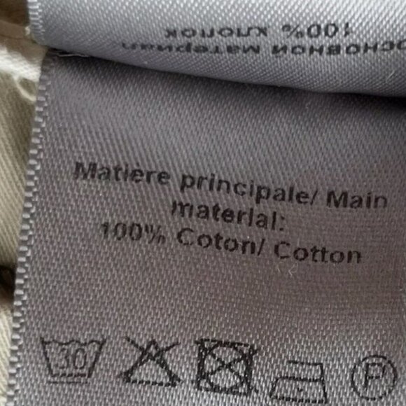 Zadig & Voltaire khaki pomelo side-stripe pants size 34 - Picture 9 of 9